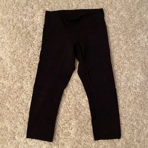 Cropped Lululemon leggings black
